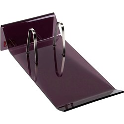 Sasco Desk Calendar Stand Acrylic Top Punched 134 x 180 x 32mm Smoke