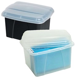 CRYSTALFILE PORTA BOX Large L490xW400xH285mm Clear