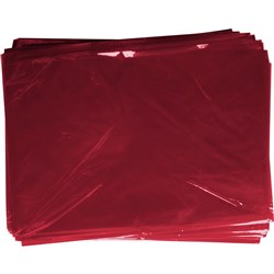 Rainbow Cellophane 750mm x 1m Pink Pack Of 25