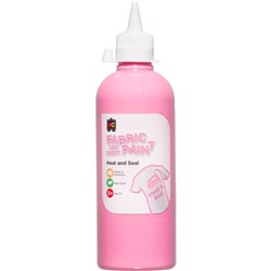 EC Fabric And Craft Paint 500ml Pink