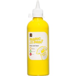 EC Fabric And Craft Paint 500ml Yellow