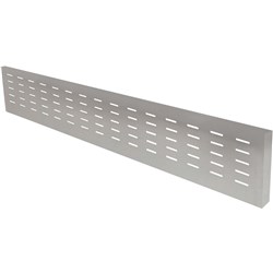 Rapidline Rapid Span Metal Modesty Panel 957W x 300mmH Silver Grey