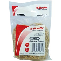 Esselte Superior Rubber Bands Size 16 Bag 100gm