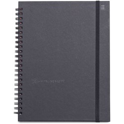 WHITELINES SPIRAL NOTEBOOK A5 Hardcover 160P 7mm 100gsm