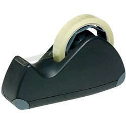 Marbig Professional Series Tape Dispenser Large Suits 66mm Tape With 24mm Core Black